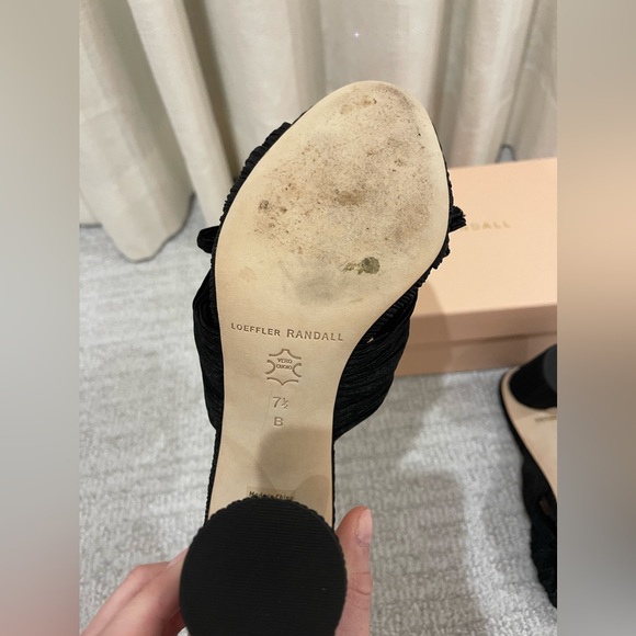 Loeffler Randall Black Penny Heel - Picture 4 of 5